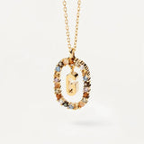Collar Elegante con Piedras Multicolor