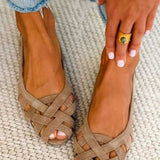 Sandalias Trenzadas Caterina | Color Fucsia