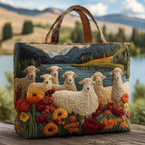 Bolso Artesanal - Oveja junto al Lago