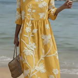 Paula | Vestido Floral Elegante