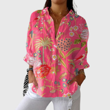 Blusa ligera y colorida con estampado