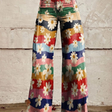 Léon - Pantalón Floral Elegante