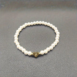 Pulsera Elegante de Corazón con Inicial