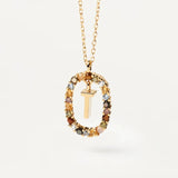 Collar Elegante con Piedras Multicolor