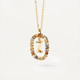 Collar Elegante con Piedras Multicolor