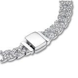 Pulsera Cubana con Pavé | Oro