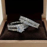 Conjunto de Anillos Amor Eterno | Oro