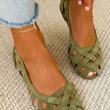 Sandalias Trenzadas Caterina | Color Fucsia