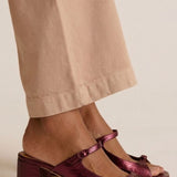 Sandalias Elegantes Valentina | Acabado Dorado