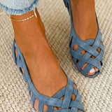 Sandalias Trenzadas Caterina | Color Fucsia