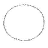 Collar femenino con cadena de acero inoxidable