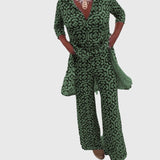 Gabriella™ | Conjunto Elegante Vintage de Dos Piezas