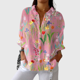 Blusa ligera y colorida con estampado
