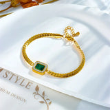 Pulsera Esmeralda Divina