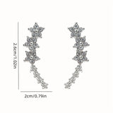 Pendientes florales