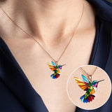 Precioso Collar de Colibrí con Pendientes de Regalo – Oferta por Tiempo Limitado