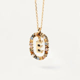 Collar Elegante con Piedras Multicolor