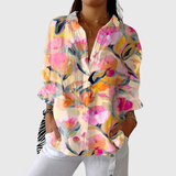 Blusa ligera y colorida con estampado