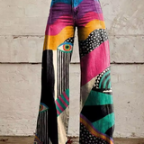 Talia - Pantalón Flare Boho Chic