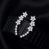 Pendientes florales