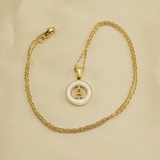 Collar de Concha con Letra Inicial