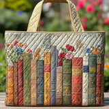 Bolso Tote Acolchado - Biblioteca Encantada