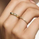 Anillo Esferas de Diamante | Oro
