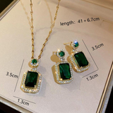 Conjunto de Joyería Mariselle Oro Elegante