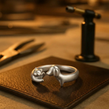 Anillo Elegante Perro y Gato (Ajustable)