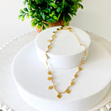 Collar con colgante en forma de corazón Melita
