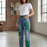Sophia - Pantalones florales elegantes