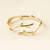 Anillo Ajustable Ramas Elegantes