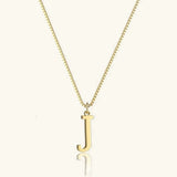 Collar de Oro con Letra Inicial