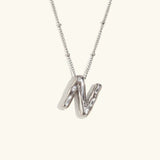 Collar de Oro con Inicial Balloon