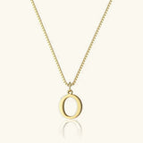 Collar de Oro con Letra Inicial