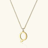 Collar de Oro con Letra Inicial