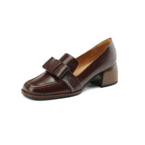 Cíntia | Mocasín con Nudo Decorativo