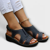 Cristina - Sandalias con Tacón Confortable