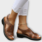 Cristina - Sandalias con Tacón Confortable