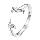 Anillo Perro Salchicha (Ajustable)