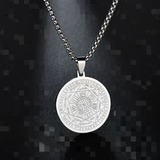 Collar con colgante Tritone Ángel Seis Estrellas