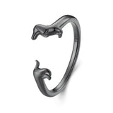 Anillo Perro Salchicha (Ajustable)