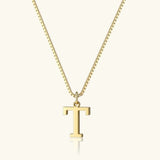 Collar de Oro con Letra Inicial