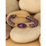 Pulsera elegante de amatista