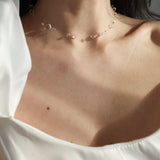Conjunto de Collar Gota de Agua
