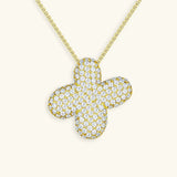 Collar de Diamantes con Inicial en Burbuja