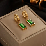 Conjunto de Joyería Esmeralda Sublime