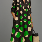 Loretta | Sofisticado vestido midi