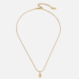 Collar Chic con Letra Burbuja