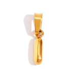 Collar Chic con Letra Burbuja